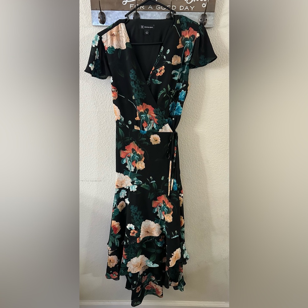 Floral Wrap Dress